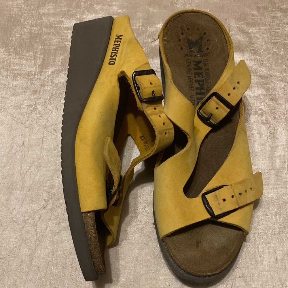 Mephisto wedge Sandals size 41